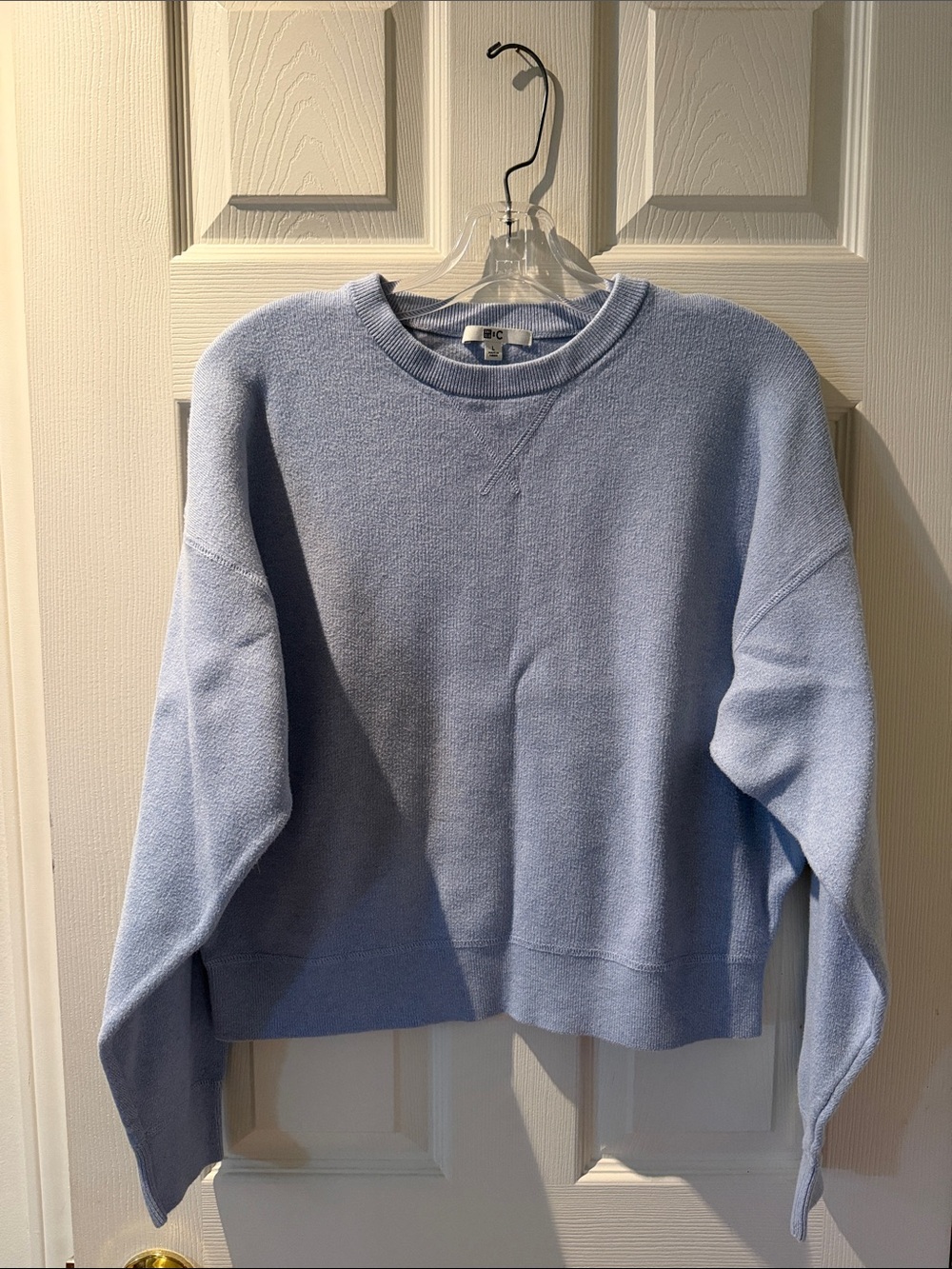 182 - Light Blue Women's Crewneck Sweater